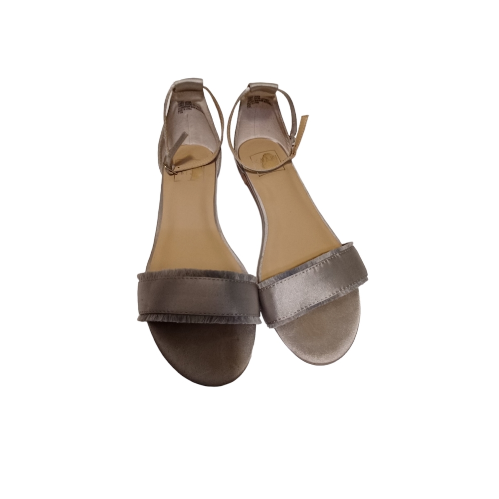 Karri Blue Size 7.5 material sandals